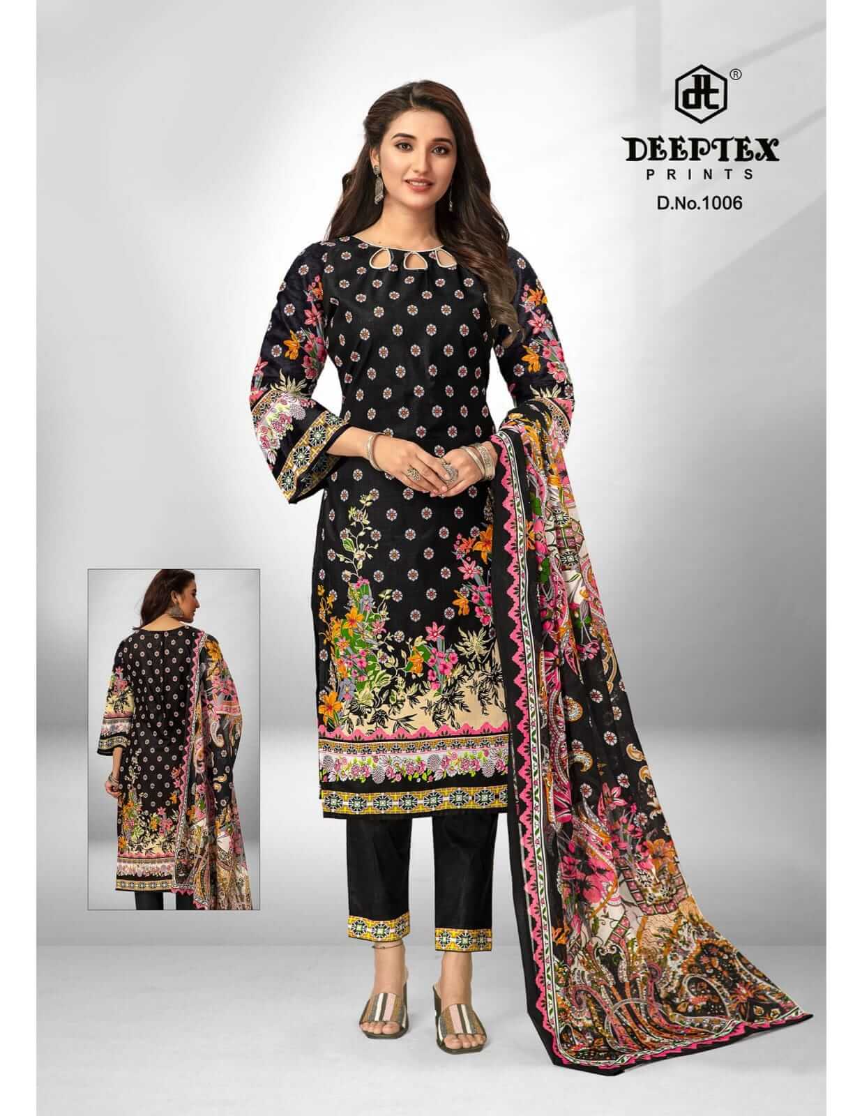 Deeptex Roohi Zara Vol 1 Pakistani Dress Material Catalog collection 9