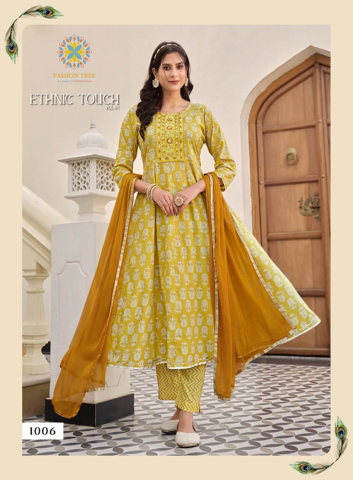 Passion Tree Ethnic Touch Vol 1 Anarkali Suits Catalog collection 7