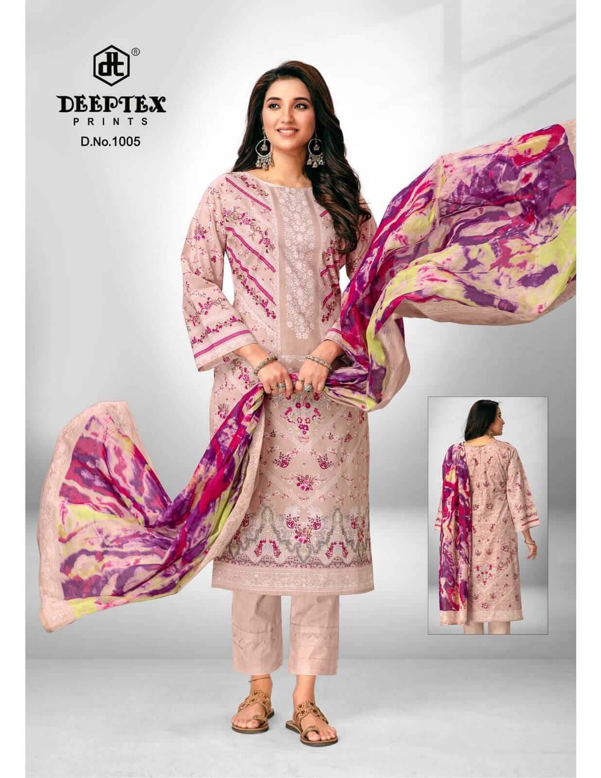 Deeptex Roohi Zara Vol 1 Pakistani Dress Material Catalog collection 1