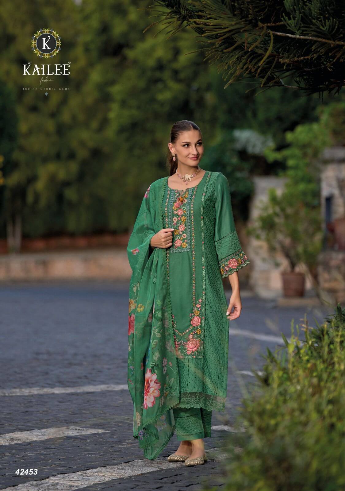 Kailee Fashion Safaranama vol 3 Pakistani Suits Catalog collection 13
