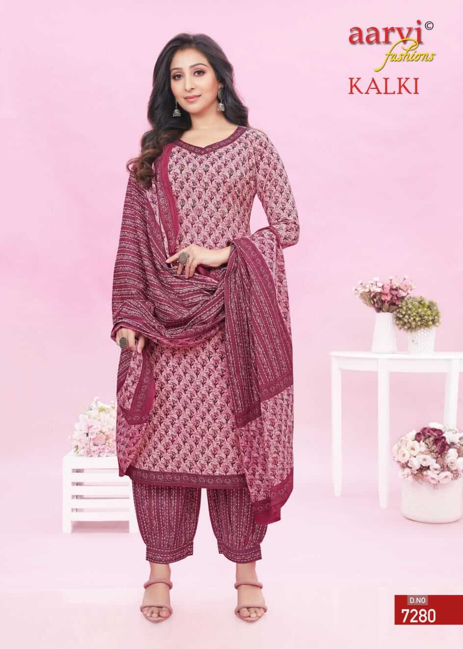 Aarvi Fashion Kalki vol 2 Cotton Salwar Kameez collection 6