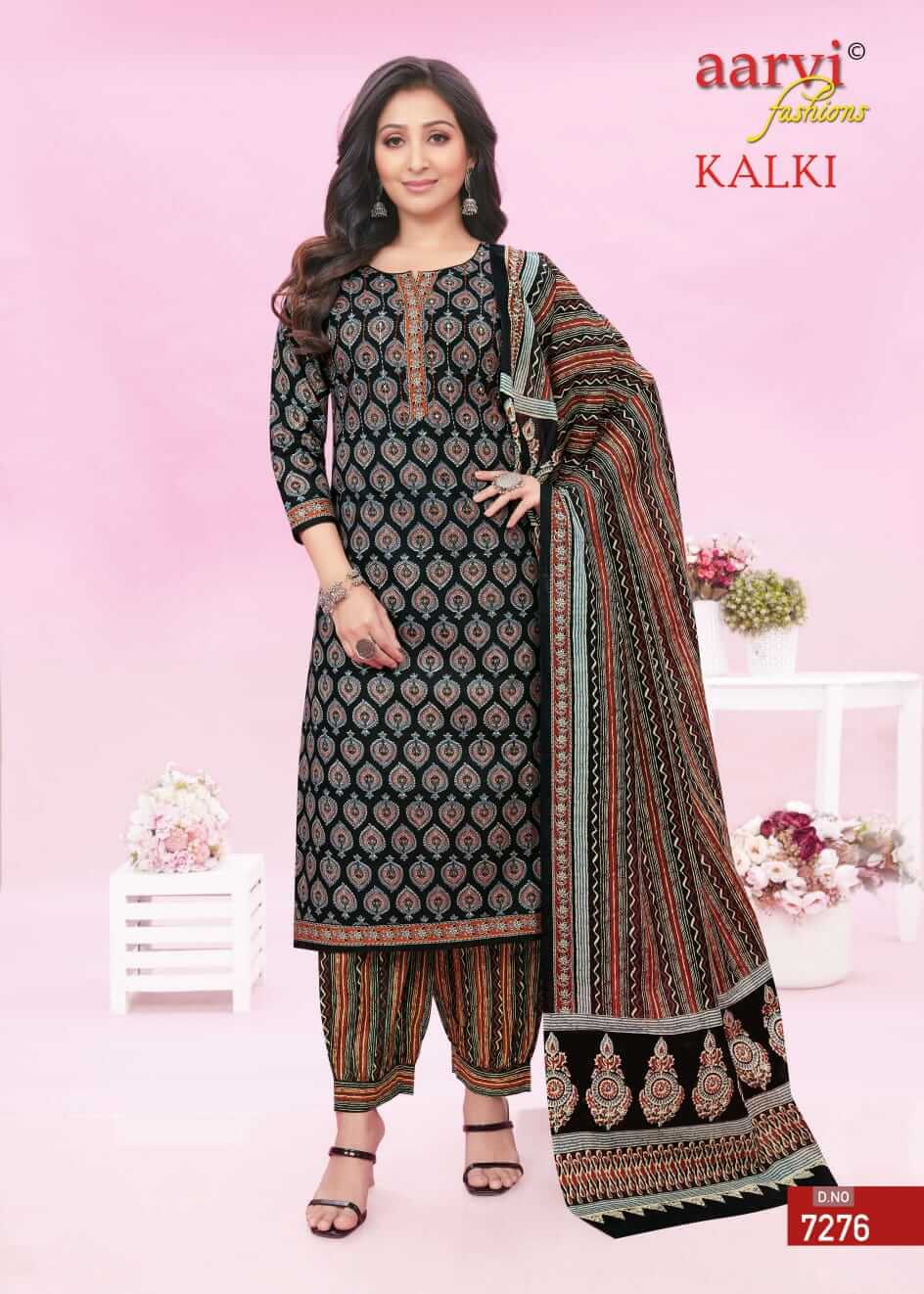 Aarvi Fashion Kalki vol 2 Cotton Salwar Kameez collection 1