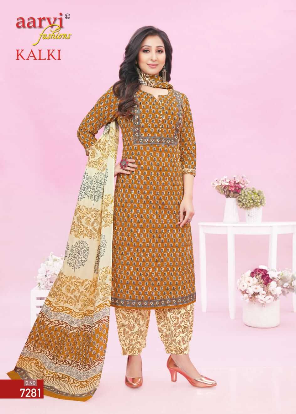 Aarvi Fashion Kalki vol 2 Cotton Salwar Kameez collection 3