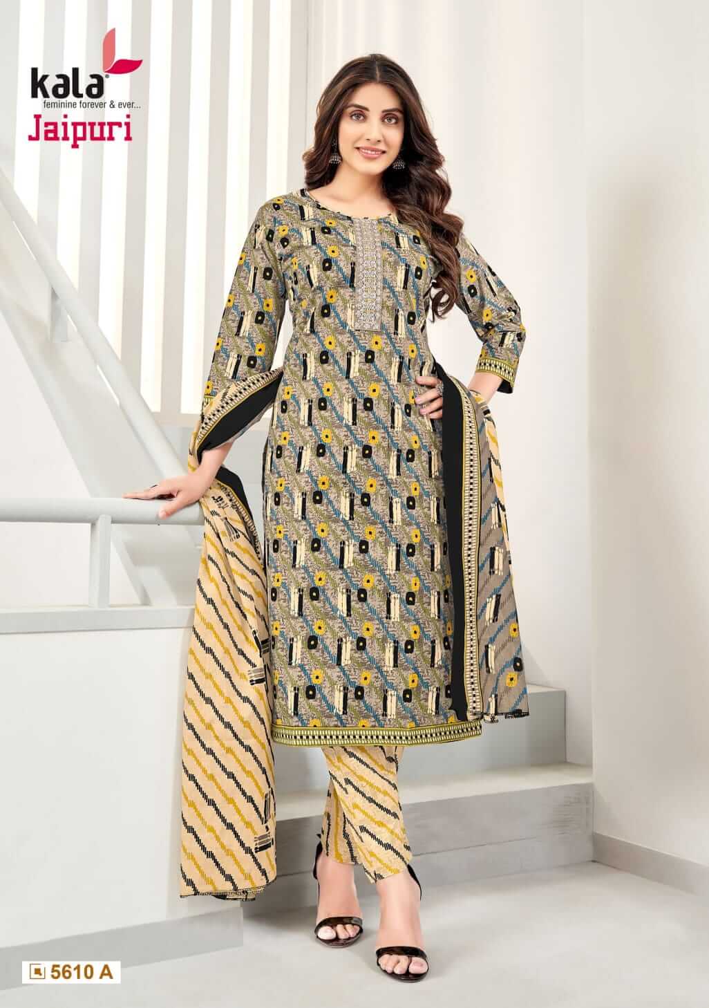 Kala Jaipuri Vol 4 Cotton Readymade Dress Catalog collection 4