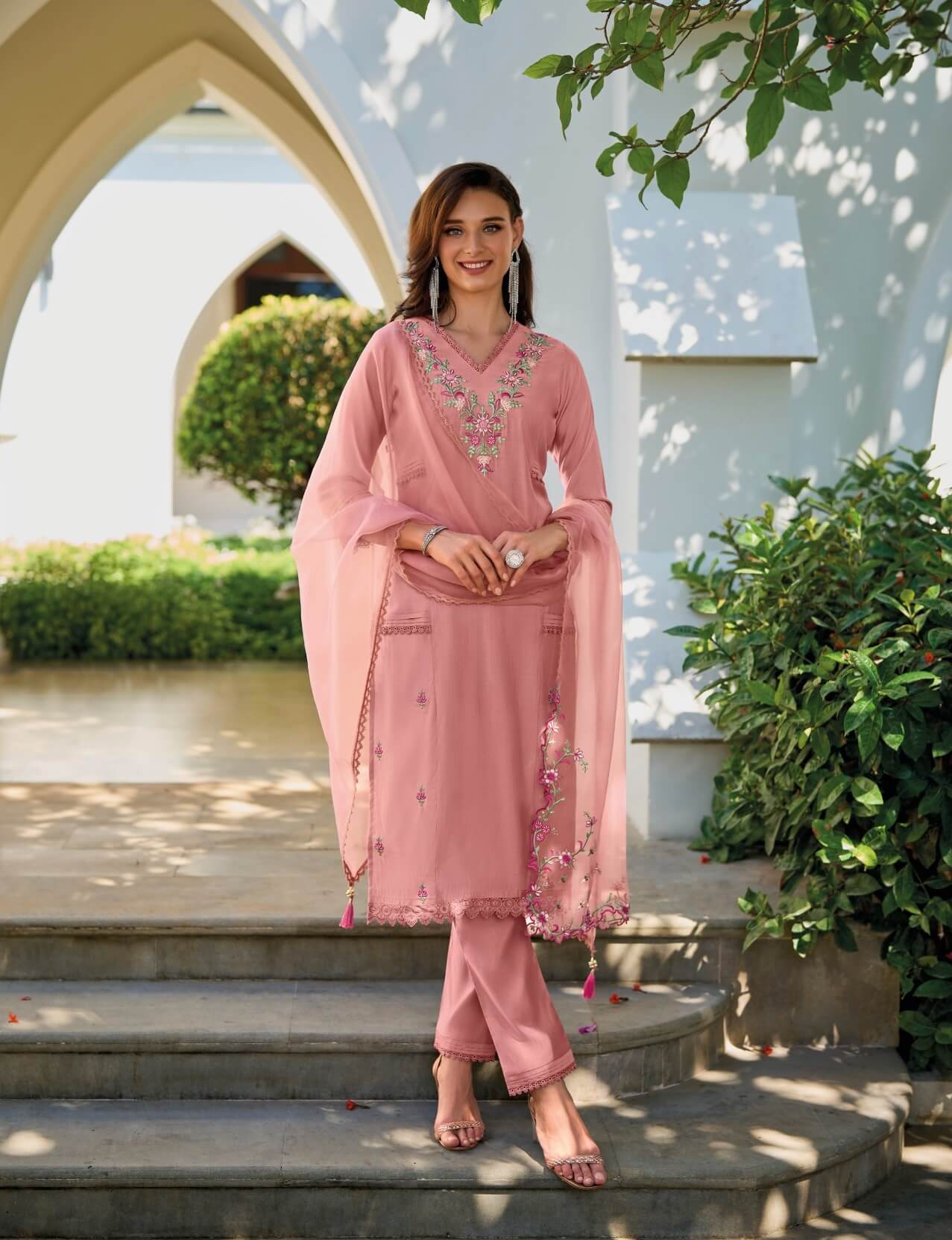 Lily And Lali Aarya Designer Embroidery Salwar Kameez Catalog collection 6