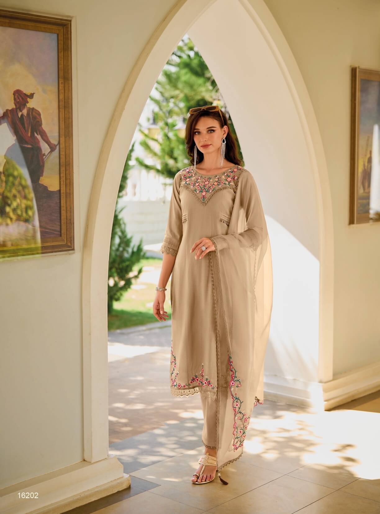 Lily And Lali Aarya Designer Embroidery Salwar Kameez Catalog collection 3