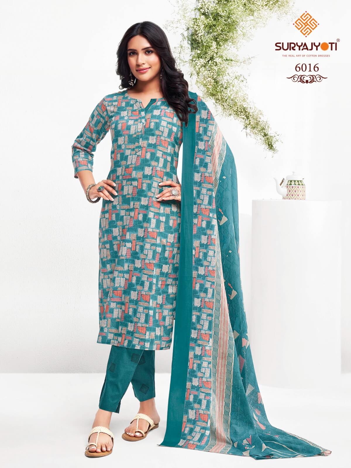 Suryajyoti Trendy Cotton Vol 6 Readymade Dress Catalog collection 7