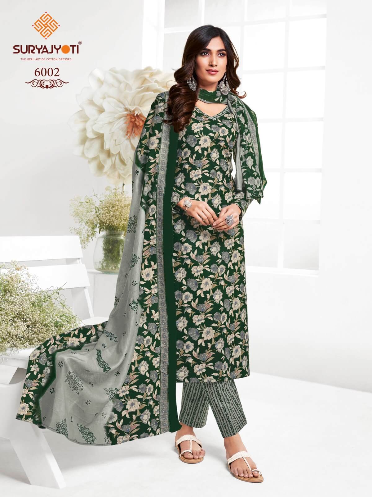 Suryajyoti Trendy Cotton Vol 60 Cotton Dress Materials Catalog collection 7