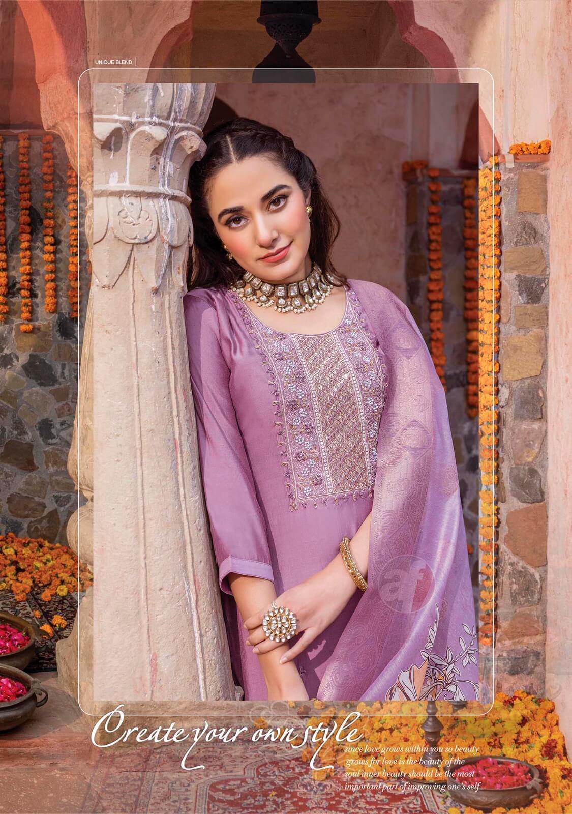 Anju Fabrics Sangeet Vol 5 Churidar Salwar Suits Catalog collection 3