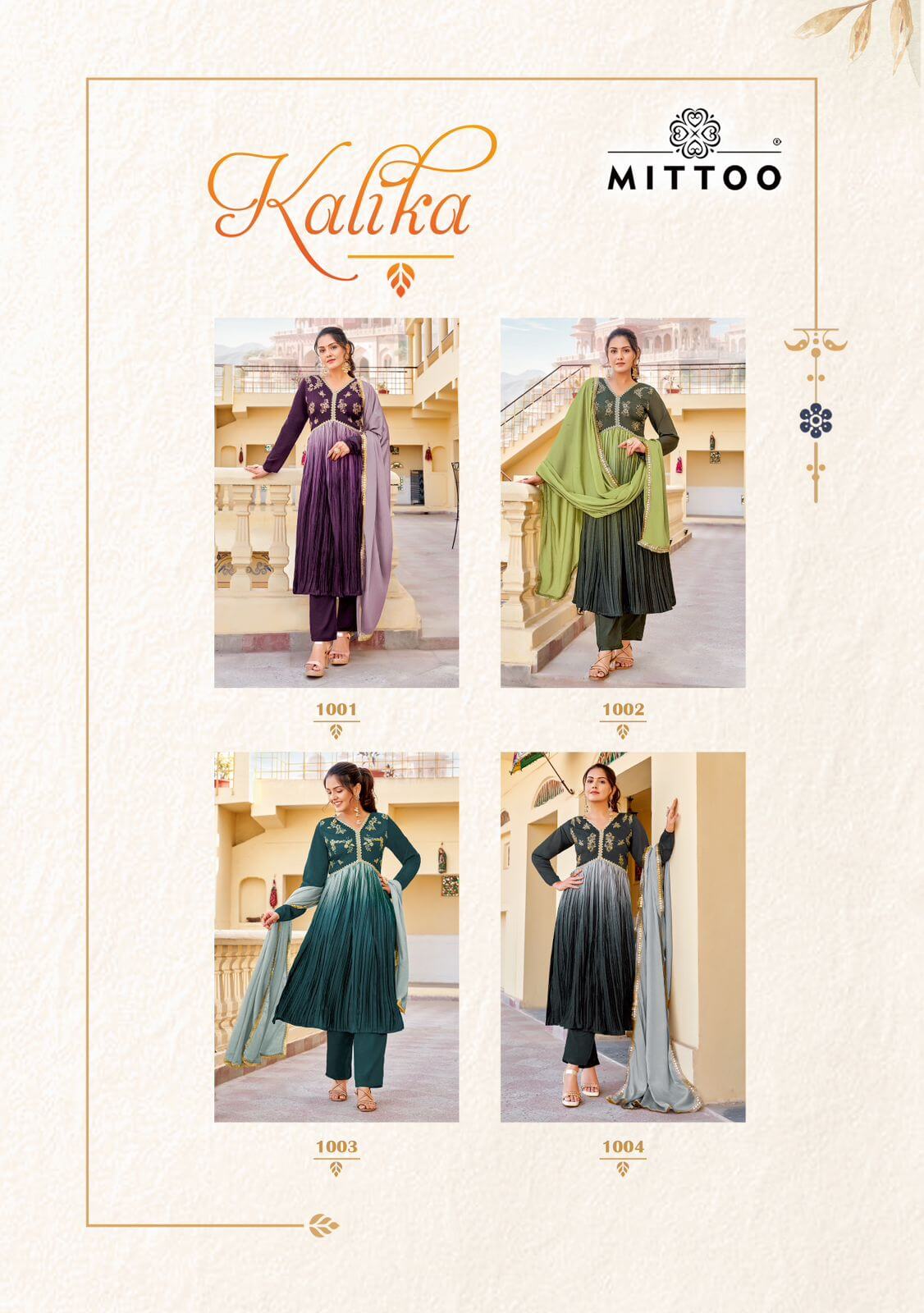 Mittoo Kalika Churidar Salwar Suits Catalog collection 6