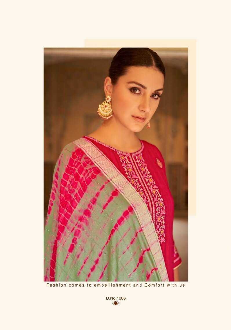 Ladies Flavour Anupama Embroidery Salwar Kameez Catalog collection 8