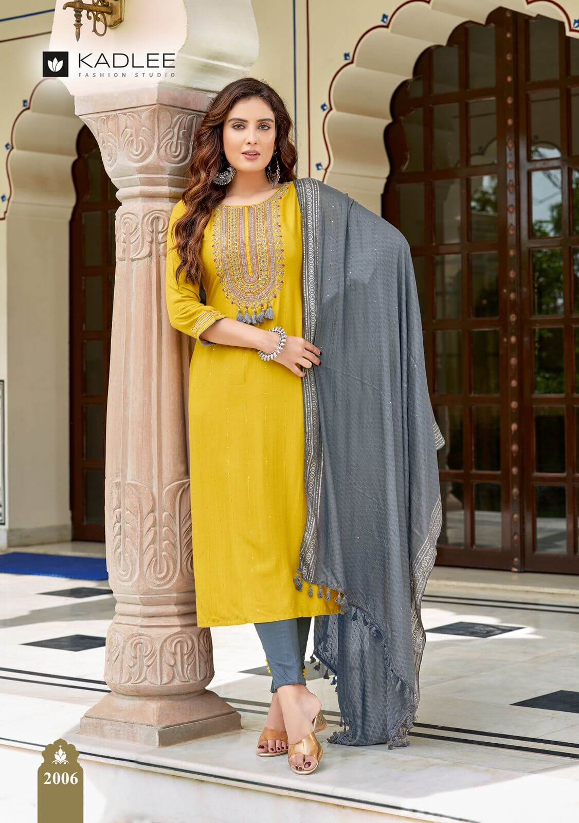 Kadlee Devika Embroidery Salwar Kameez Catalog collection 7