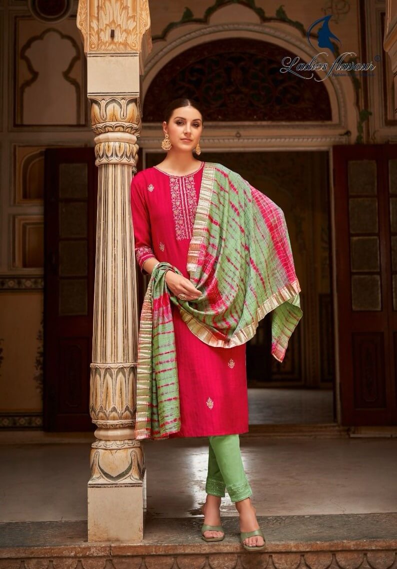 Ladies Flavour Anupama Embroidery Salwar Kameez Catalog collection 2