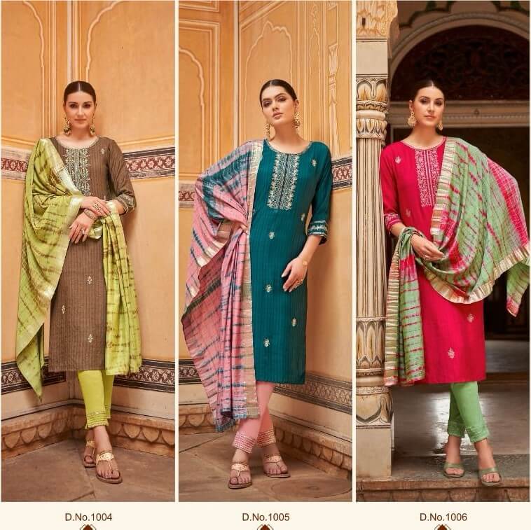 Ladies Flavour Anupama Embroidery Salwar Kameez Catalog collection 1