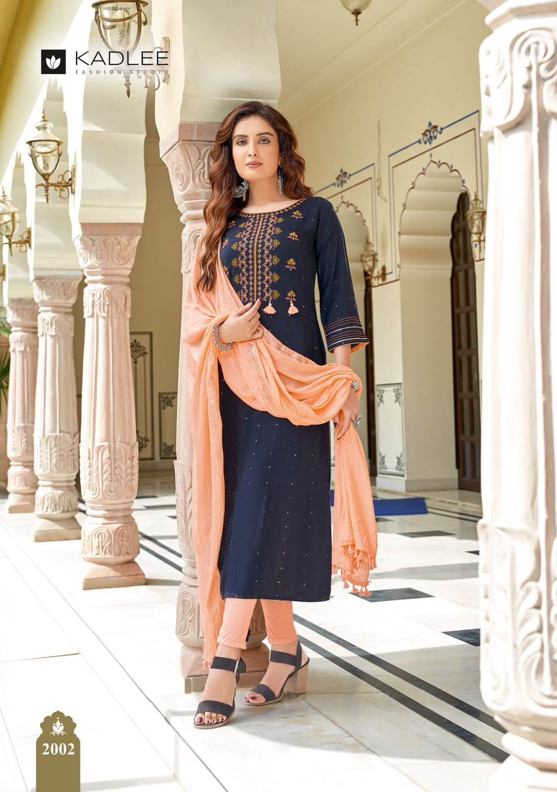 Kadlee Devika Embroidery Salwar Kameez Catalog collection 6