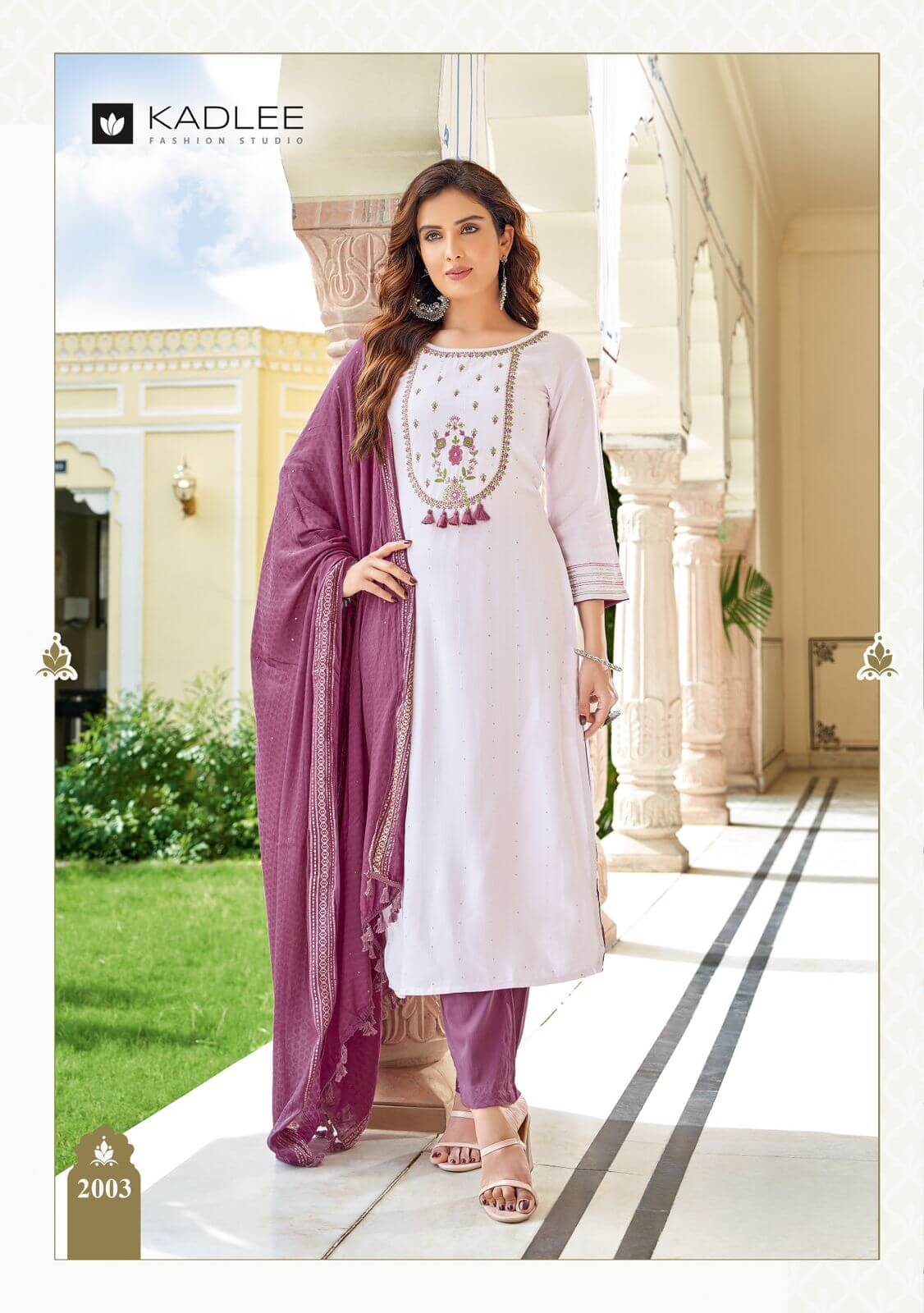 Kadlee Devika Embroidery Salwar Kameez Catalog collection 5