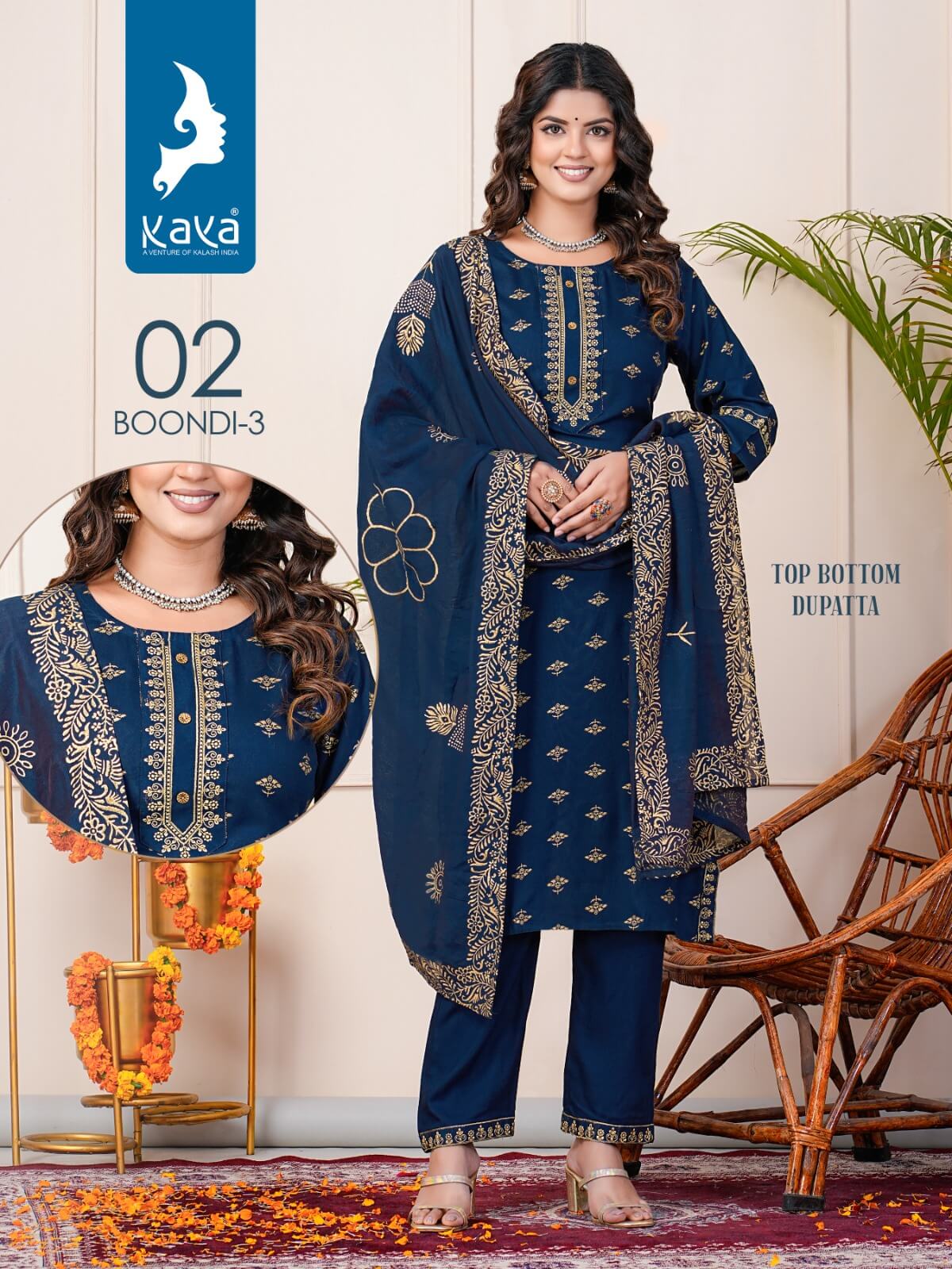 Kaya Boondi Vol 3 Printed Salwar Kameez Catalog collection 2