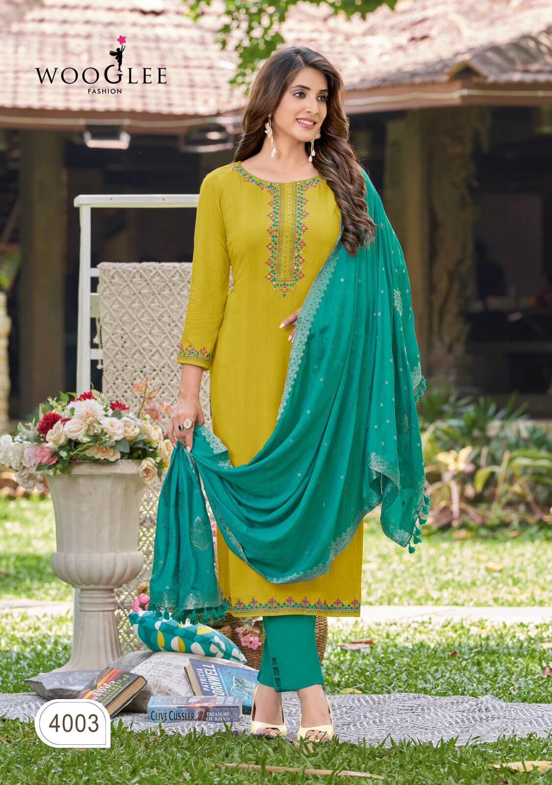 wooglee Nitya Churidar Salwar Suits Catalog collection 4