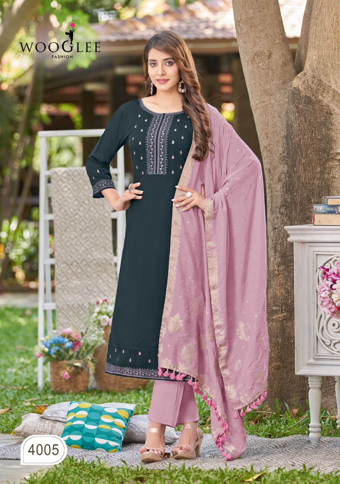 wooglee Nitya Churidar Salwar Suits Catalog collection 3