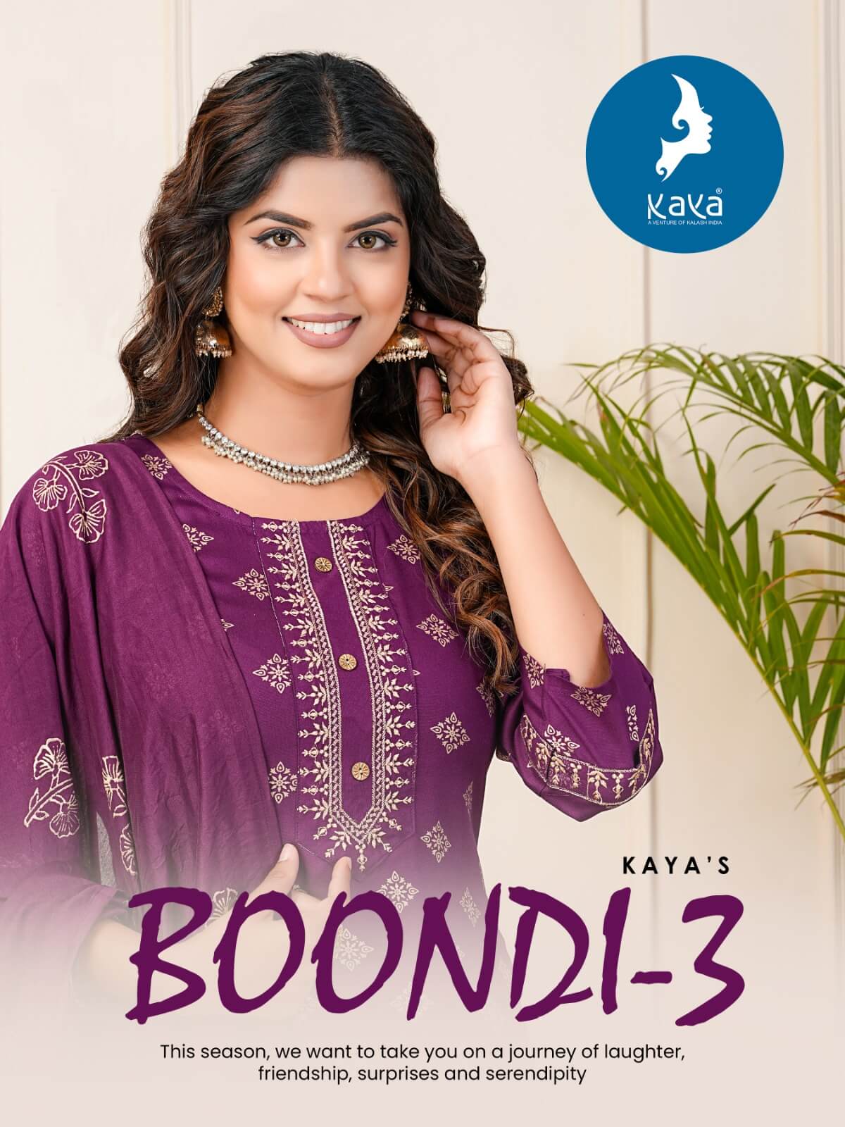 Kaya Boondi Vol 3 Printed Salwar Kameez Catalog collection 11