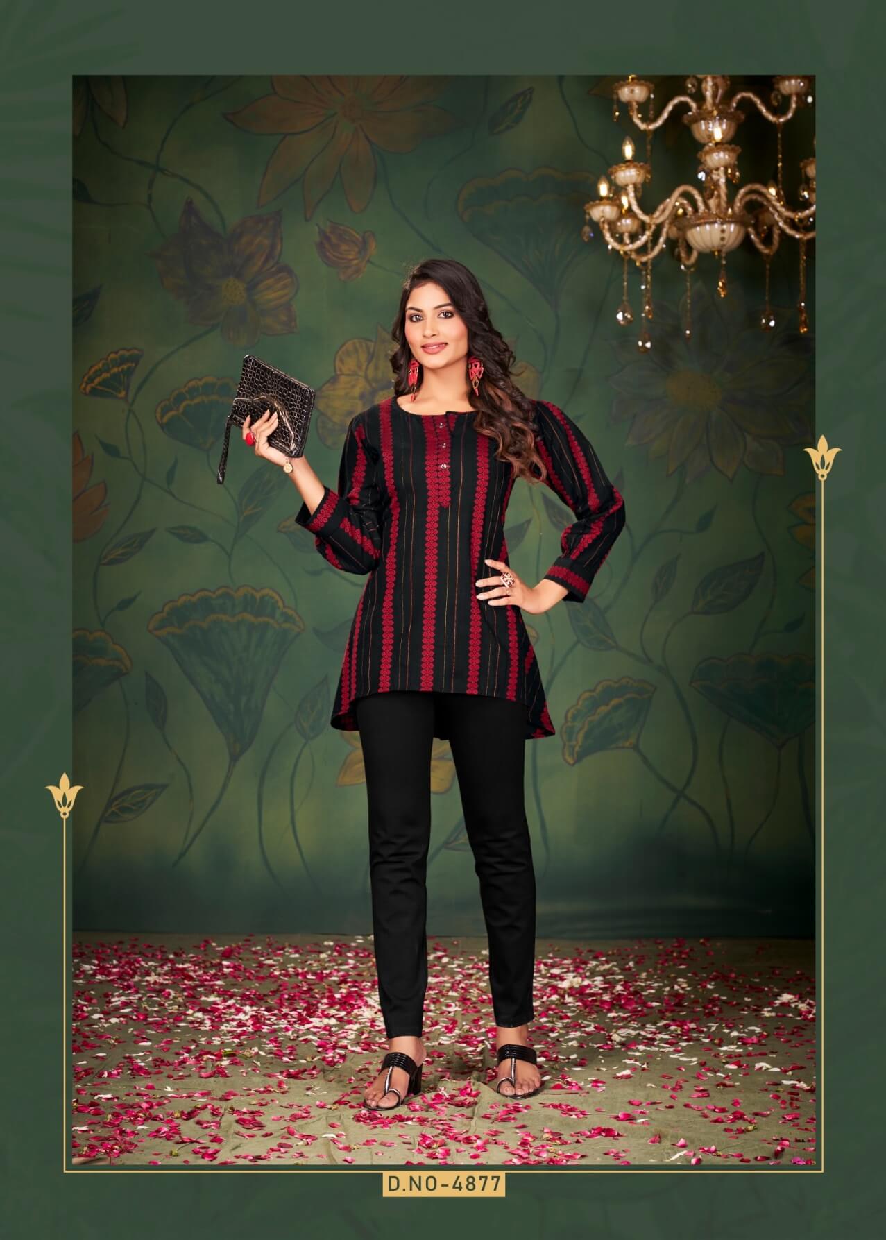 Lymi Zia Cotton Ladies Top Catalog collection 6