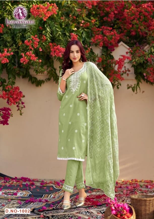 Isavasyam Cotton Sali Cotton Salwar Kameez Catalog collection 3