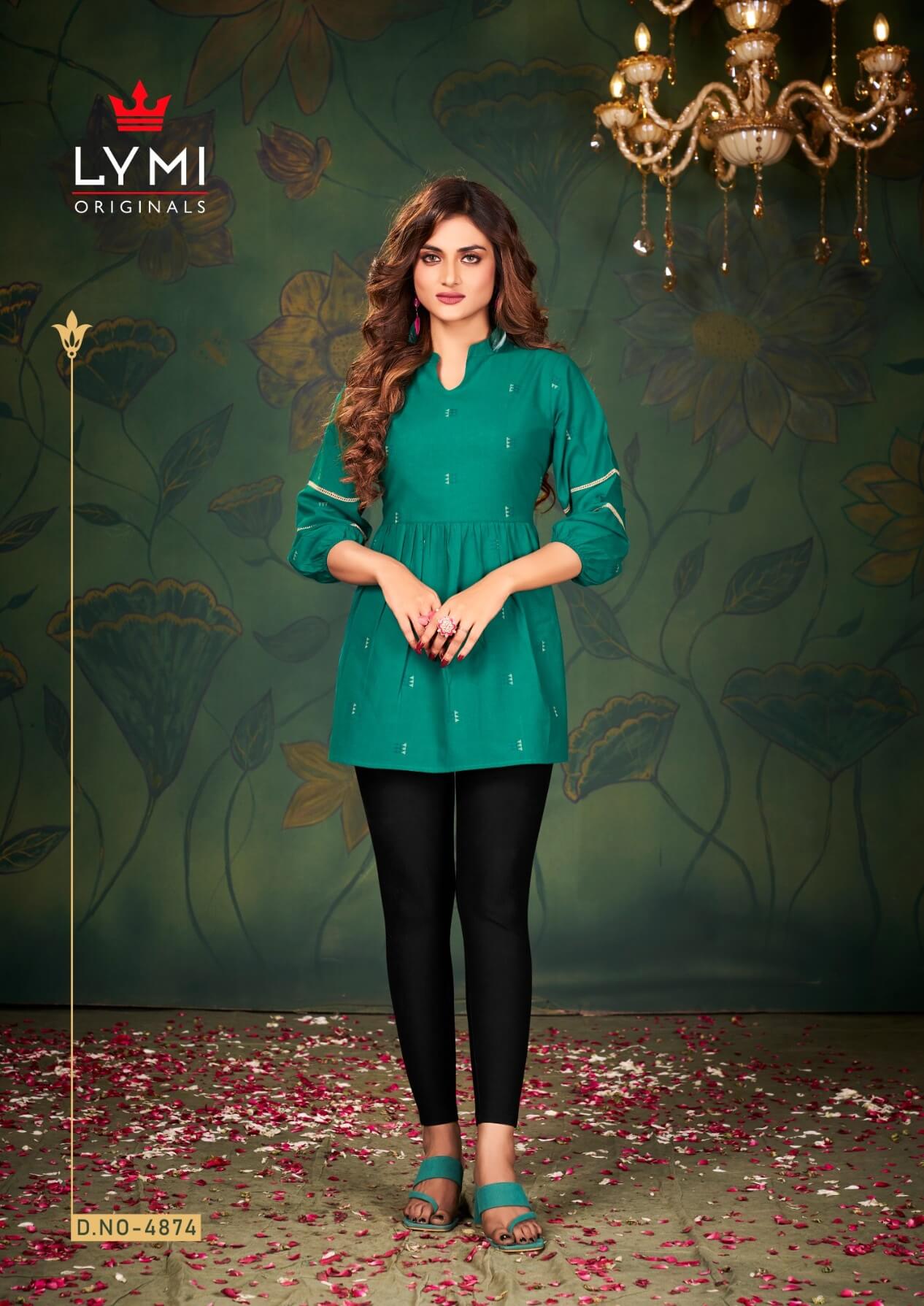 Lymi Zia Cotton Ladies Top Catalog collection 9