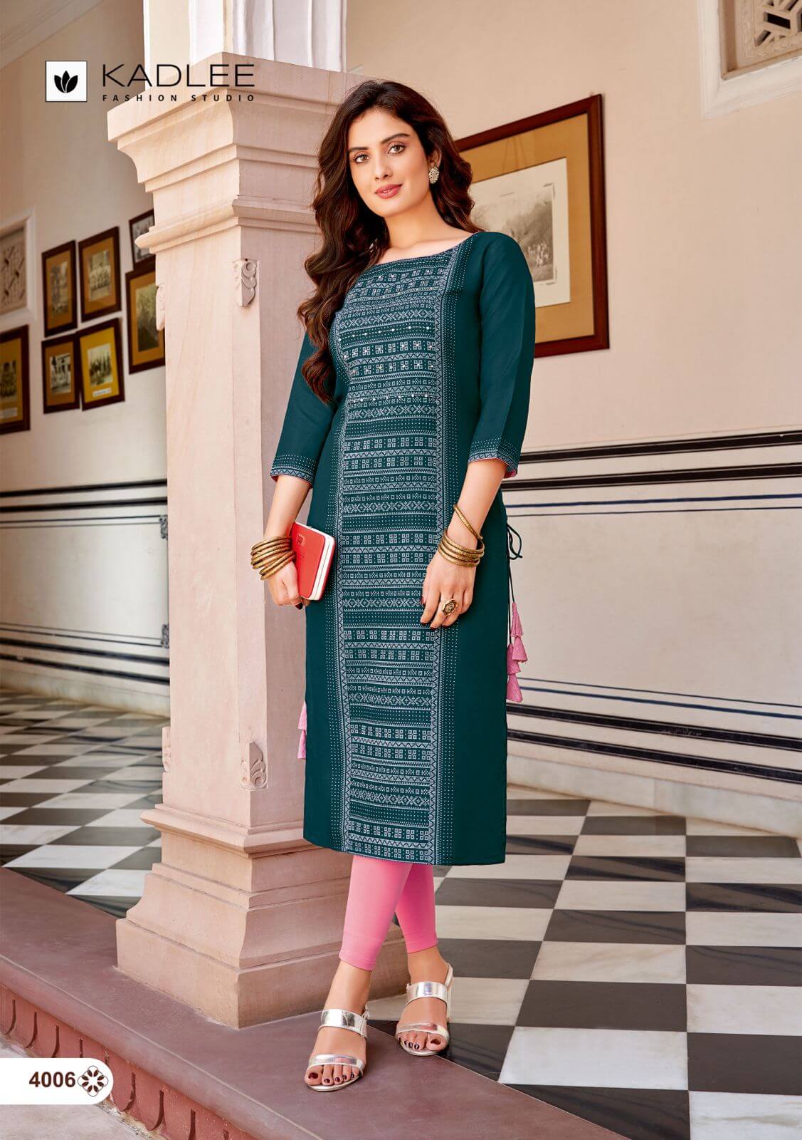 Kadlee Niharika Rayon Kurti Catalog collection 5