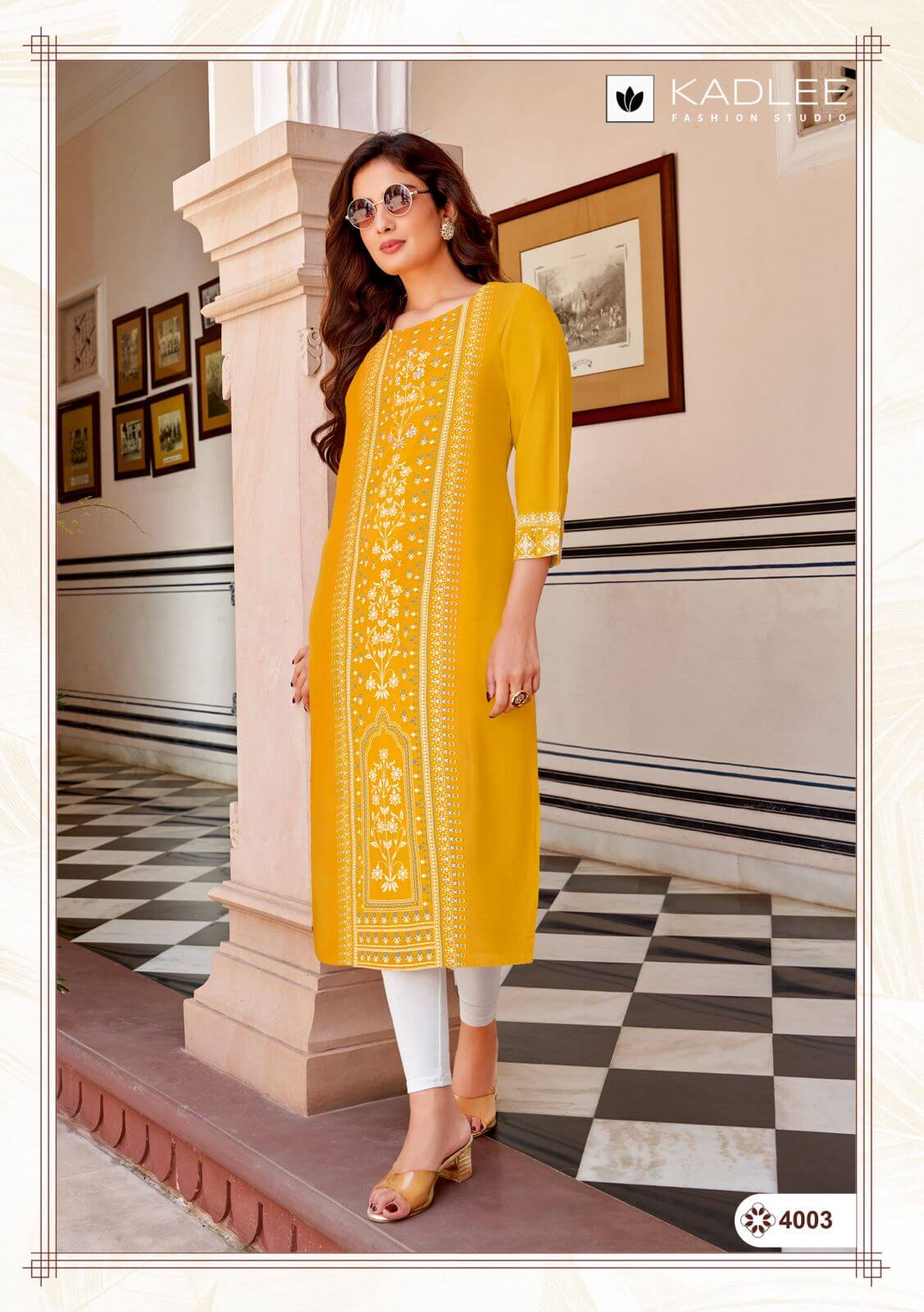 Kadlee Niharika Rayon Kurti Catalog collection 2