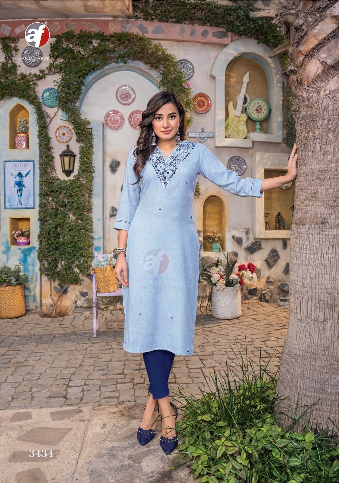 Anju Fabrics Crazy Vol 6 Designer Kurti Catalog collection 2