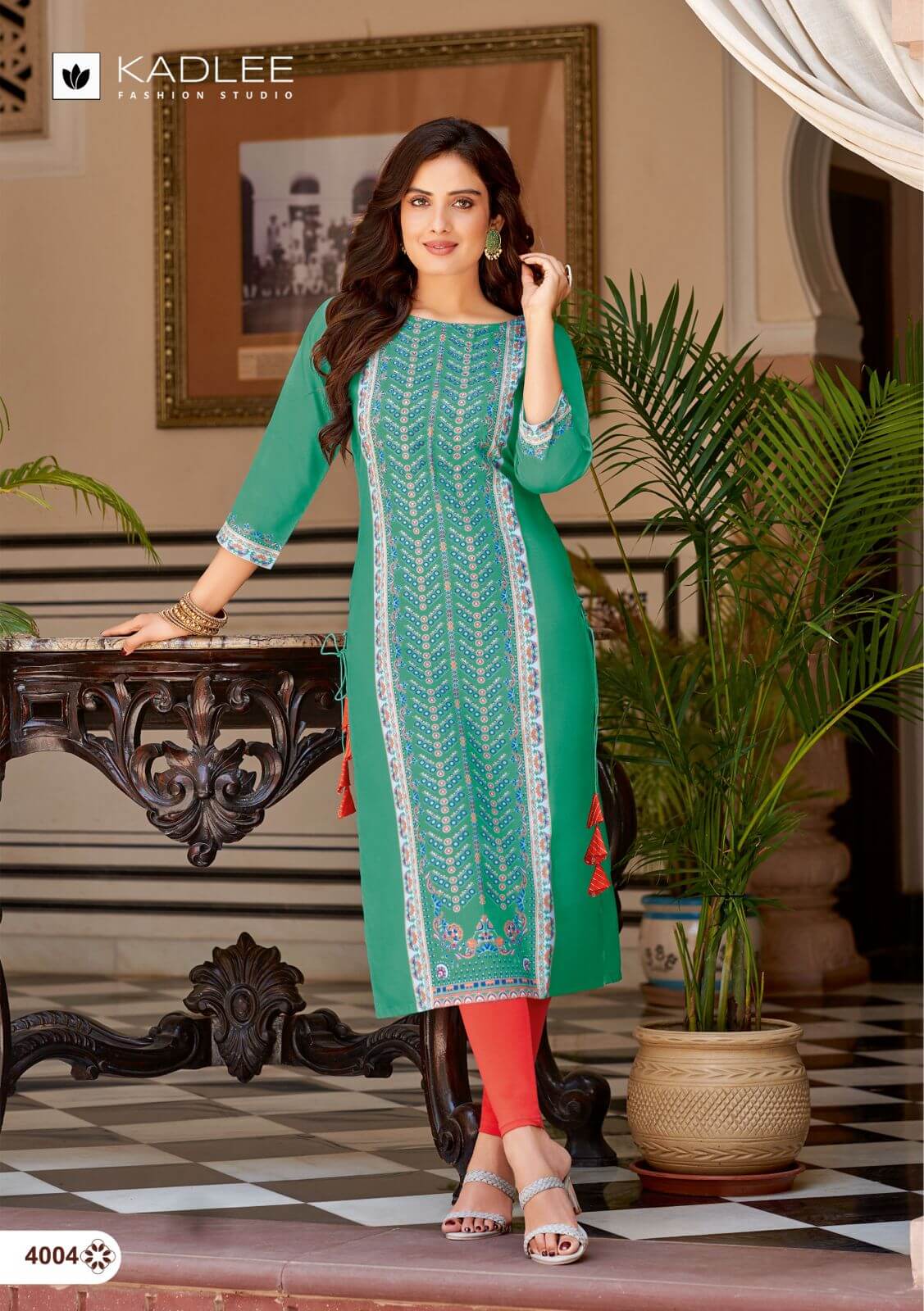Kadlee Niharika Rayon Kurti Catalog collection 7