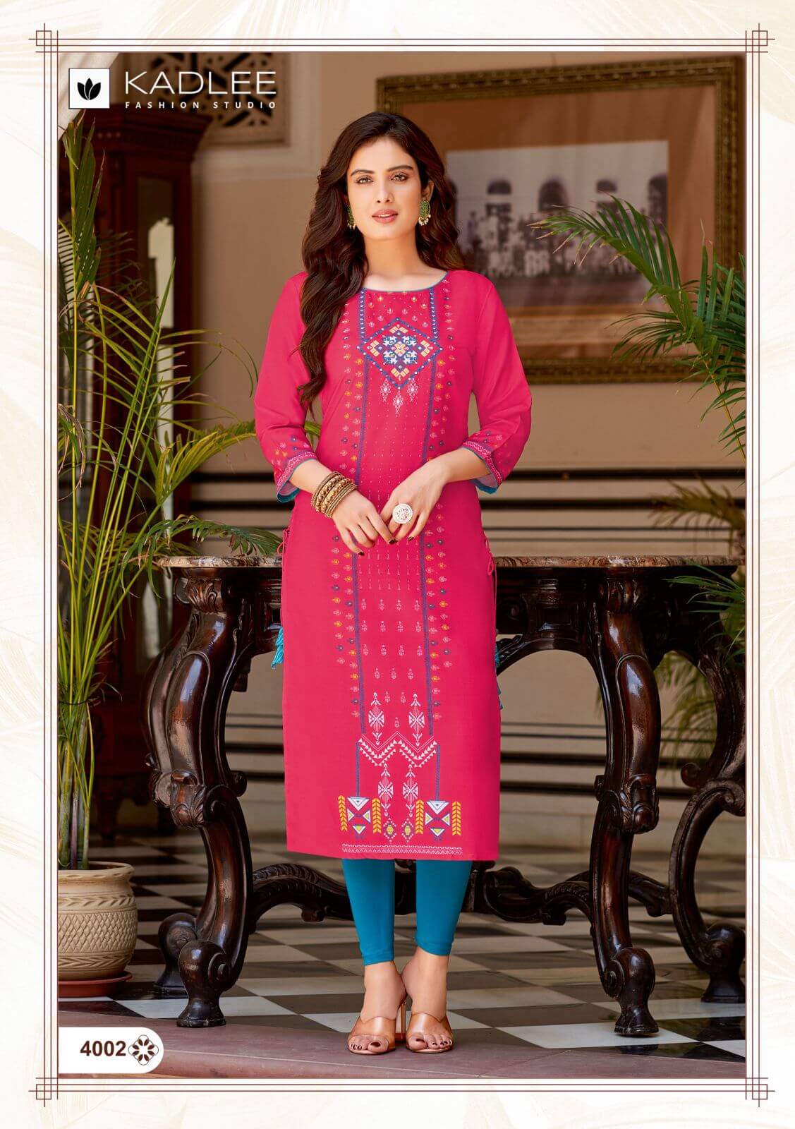 Kadlee Niharika Rayon Kurti Catalog collection 1