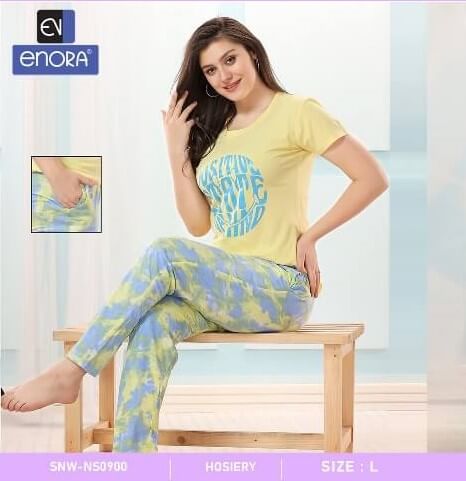 Enora Tshirt With Payjama Night Dress Catalog collection 2