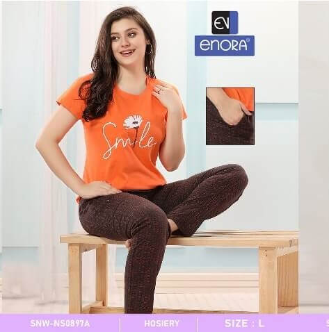 Enora Tshirt With Payjama Night Dress Catalog collection 5