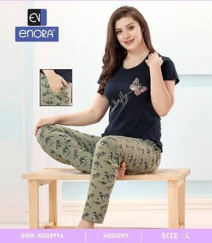 Enora Tshirt With Payjama Night Dress Catalog collection 3