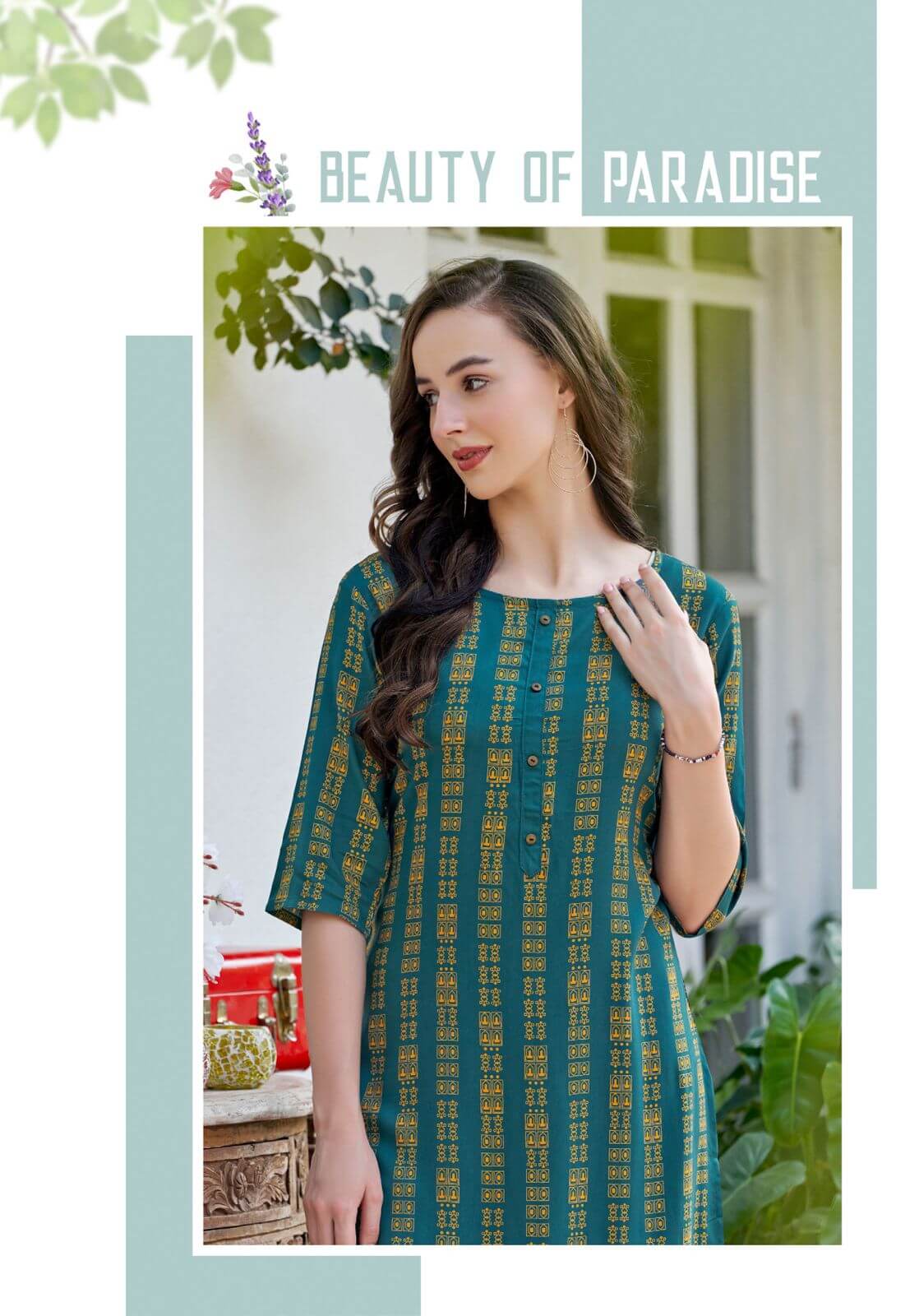 Zoori Akshara Vol 25 Rayon Kurti Catalog collection 9