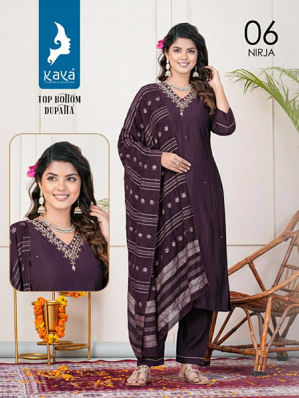 Kaya Nirja Churidar Salwar Suits Catalog collection 8