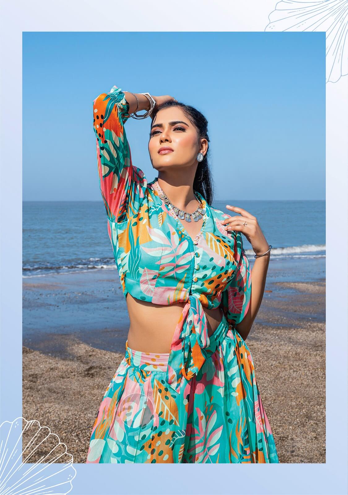 Anju Fabrics Hello Summer Co Ord Set Catalog collection 5