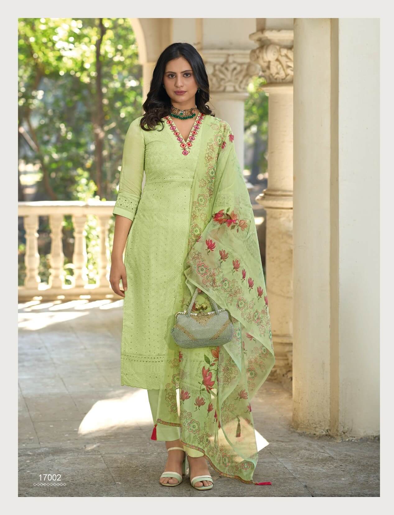 Lily And Lali Kashish Schiffli Churidar Salwar Suits Catalog collection 5