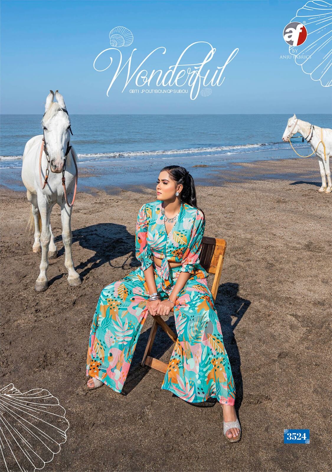 Anju Fabrics Hello Summer Co Ord Set Catalog collection 6