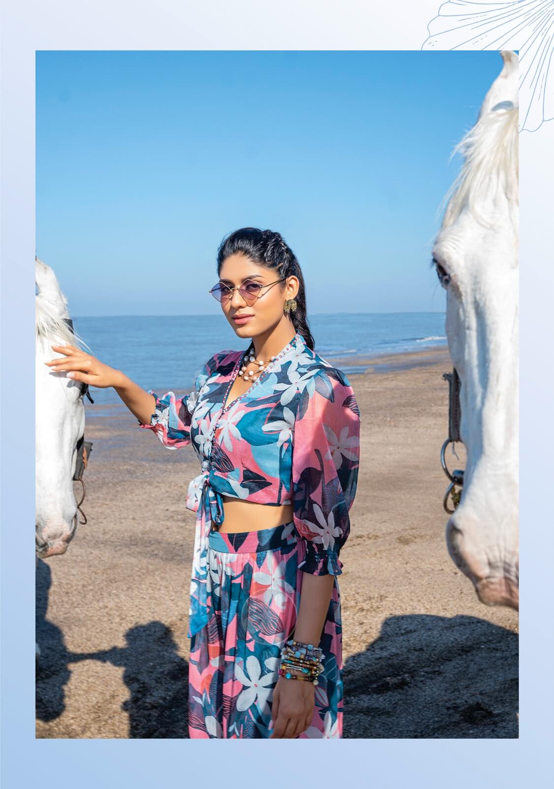 Anju Fabrics Hello Summer Co Ord Set Catalog collection 1