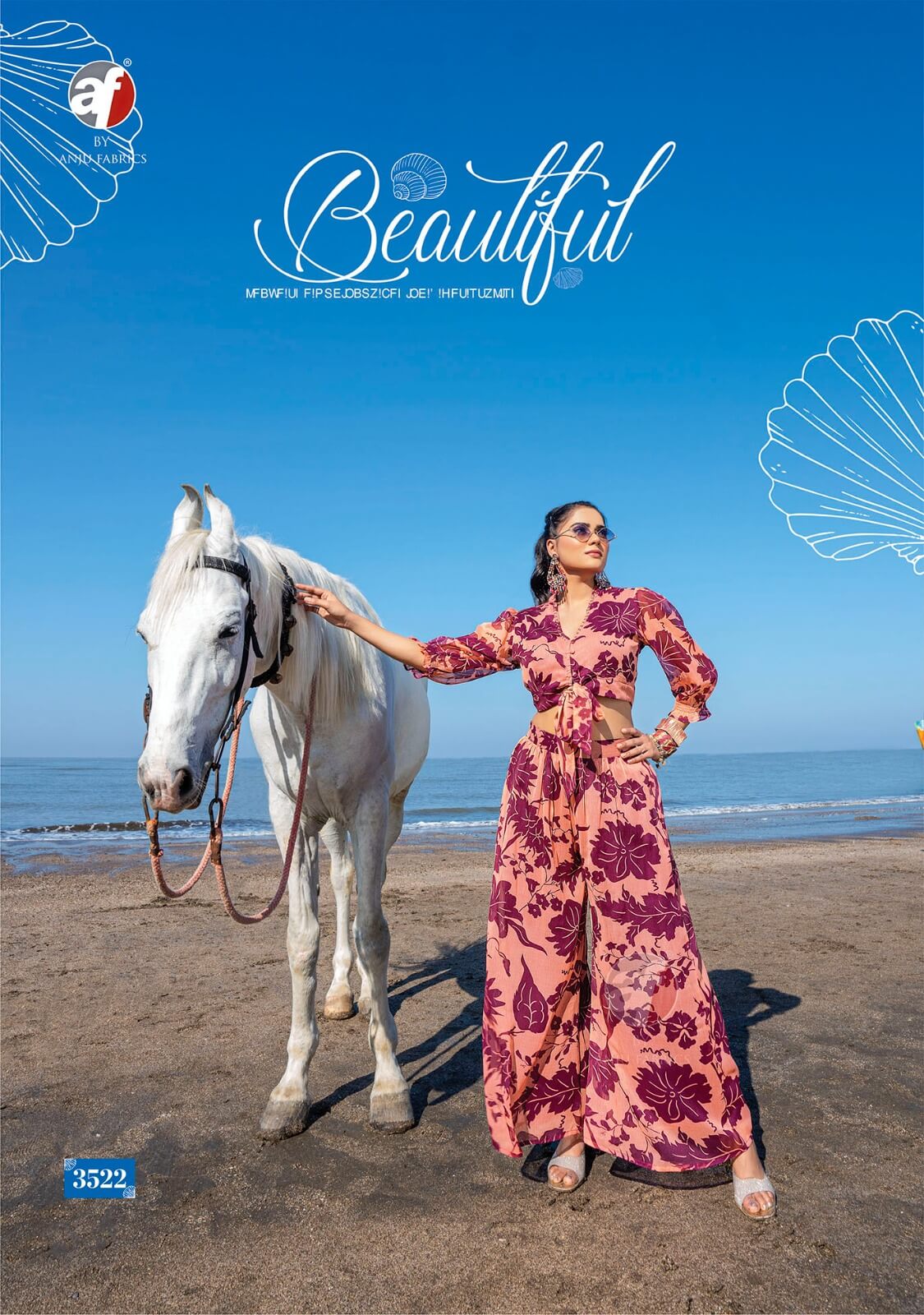 Anju Fabrics Hello Summer Co Ord Set Catalog collection 4