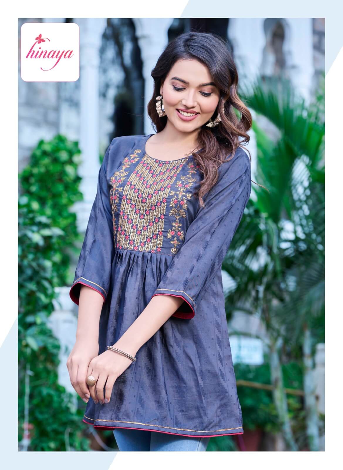 Hinaya Tamanna Vol 2 Rayon Ladies Tops Catalog collection 11