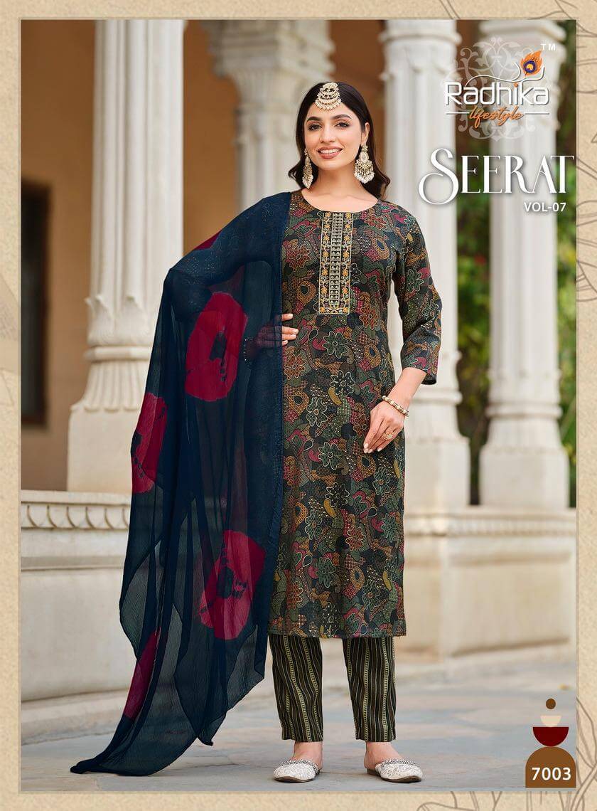 Radhika Lifestyle Seerat Vol 7 Readymade Dress Catalog collection 2