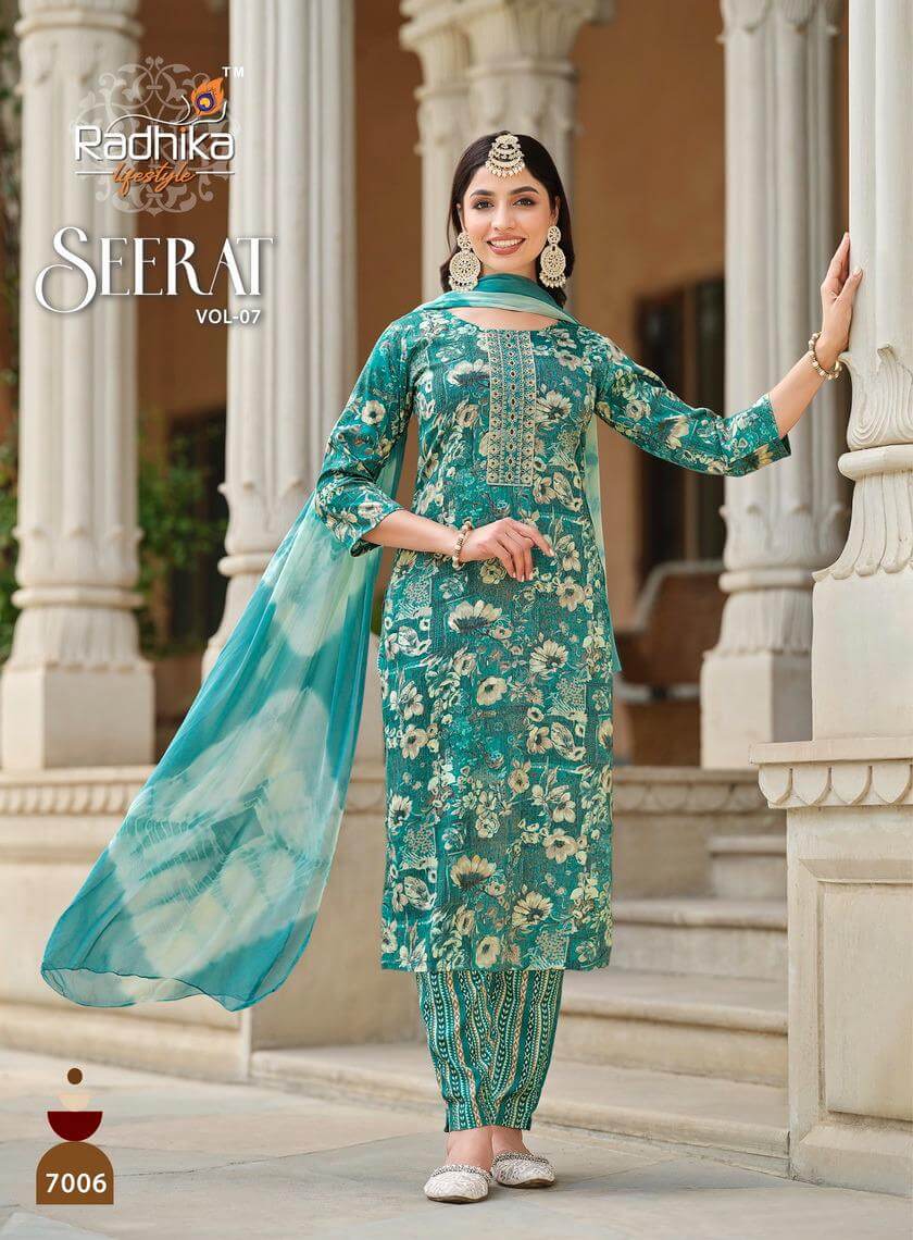 Radhika Lifestyle Seerat Vol 7 Readymade Dress Catalog collection 4