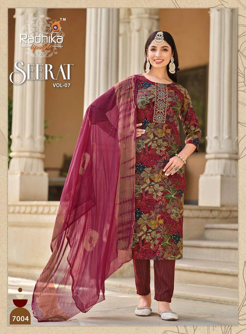 Radhika Lifestyle Seerat Vol 7 Readymade Dress Catalog collection 9