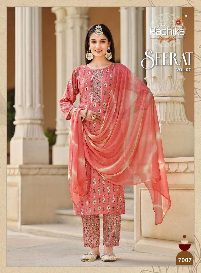 Radhika Lifestyle Seerat Vol 7 Readymade Dress Catalog collection 6