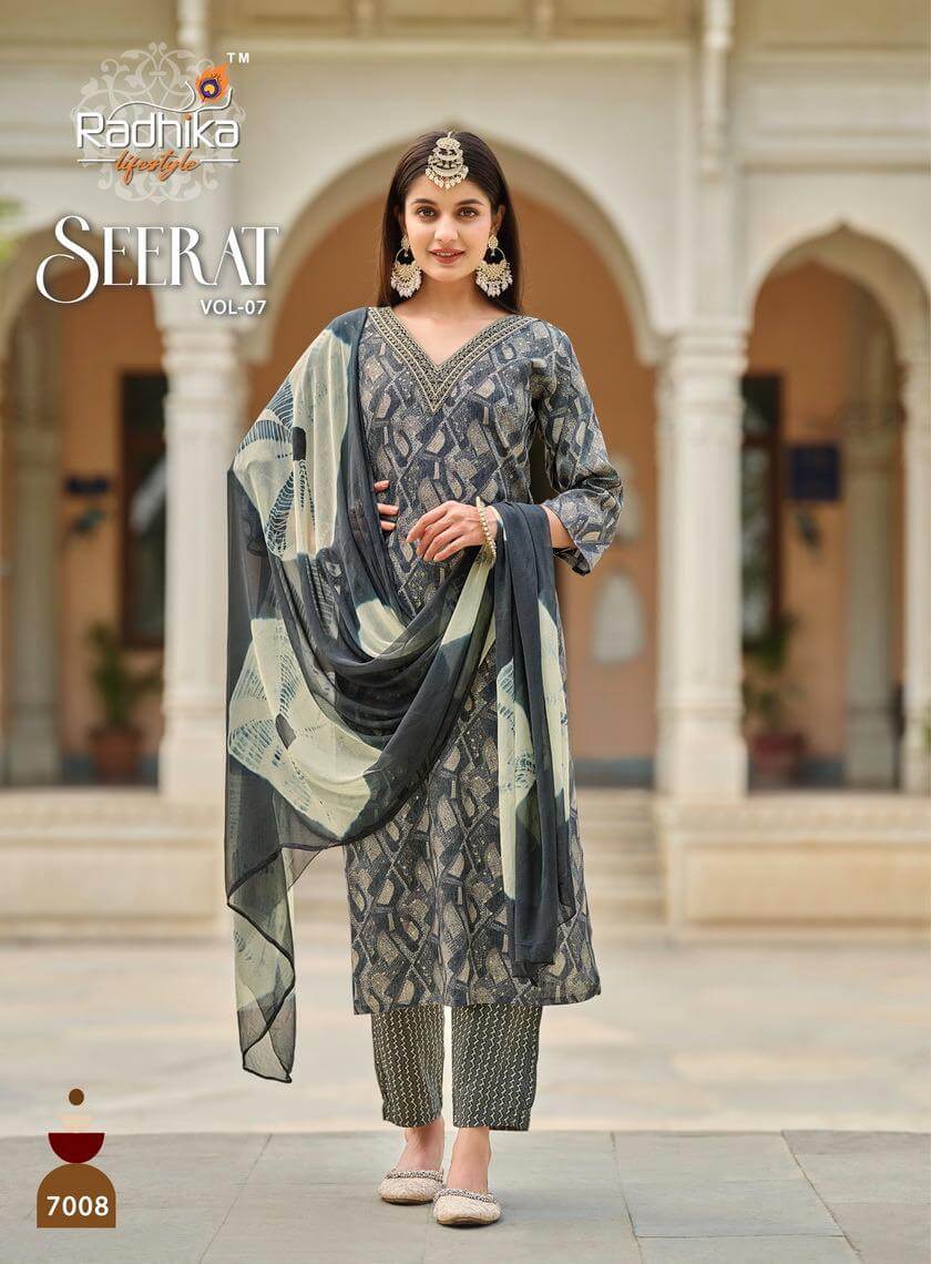 Radhika Lifestyle Seerat Vol 7 Readymade Dress Catalog collection 5
