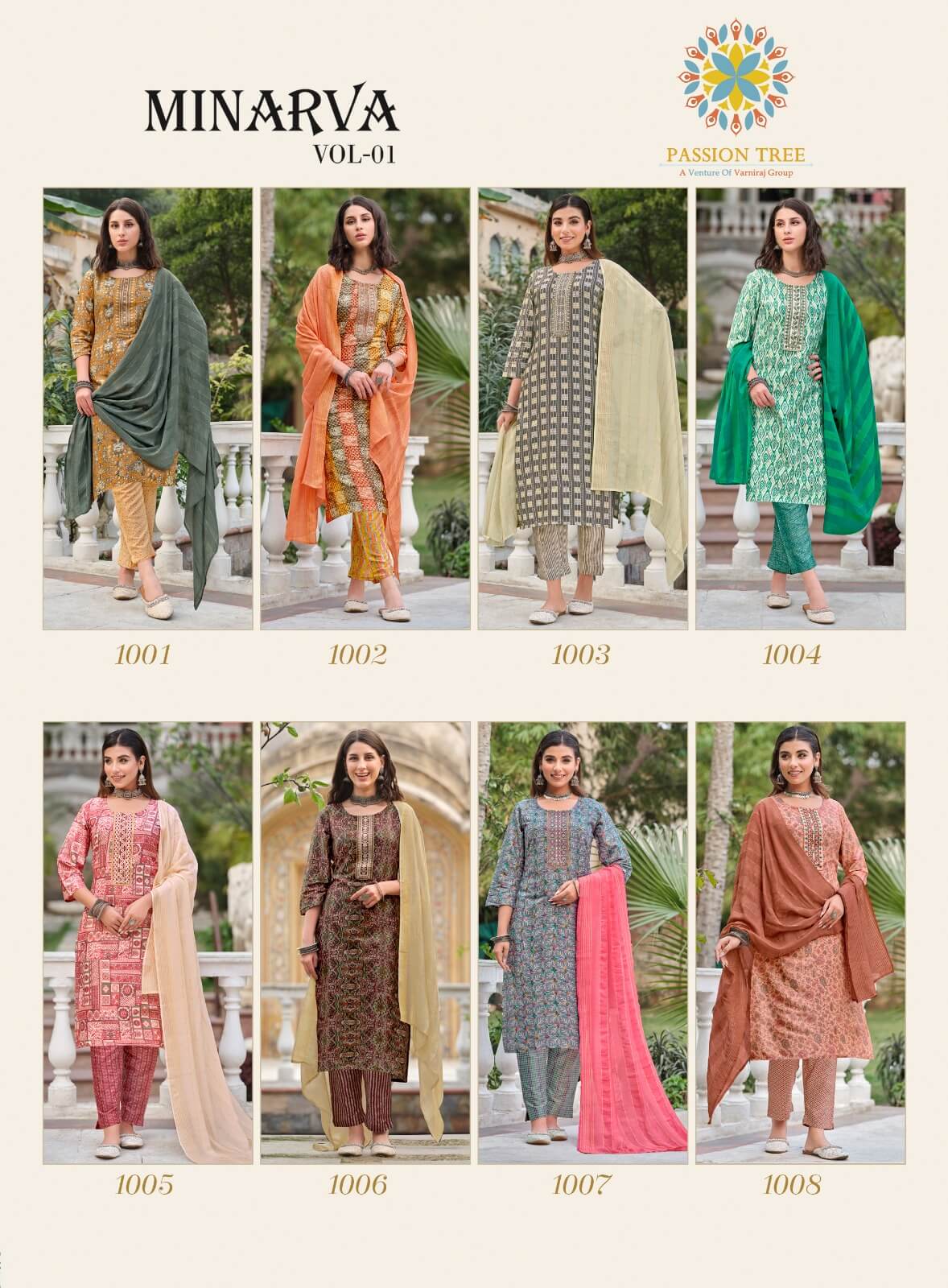 Passion Tree Minarva Vol 1 Readymade Dress Catalog collection 8