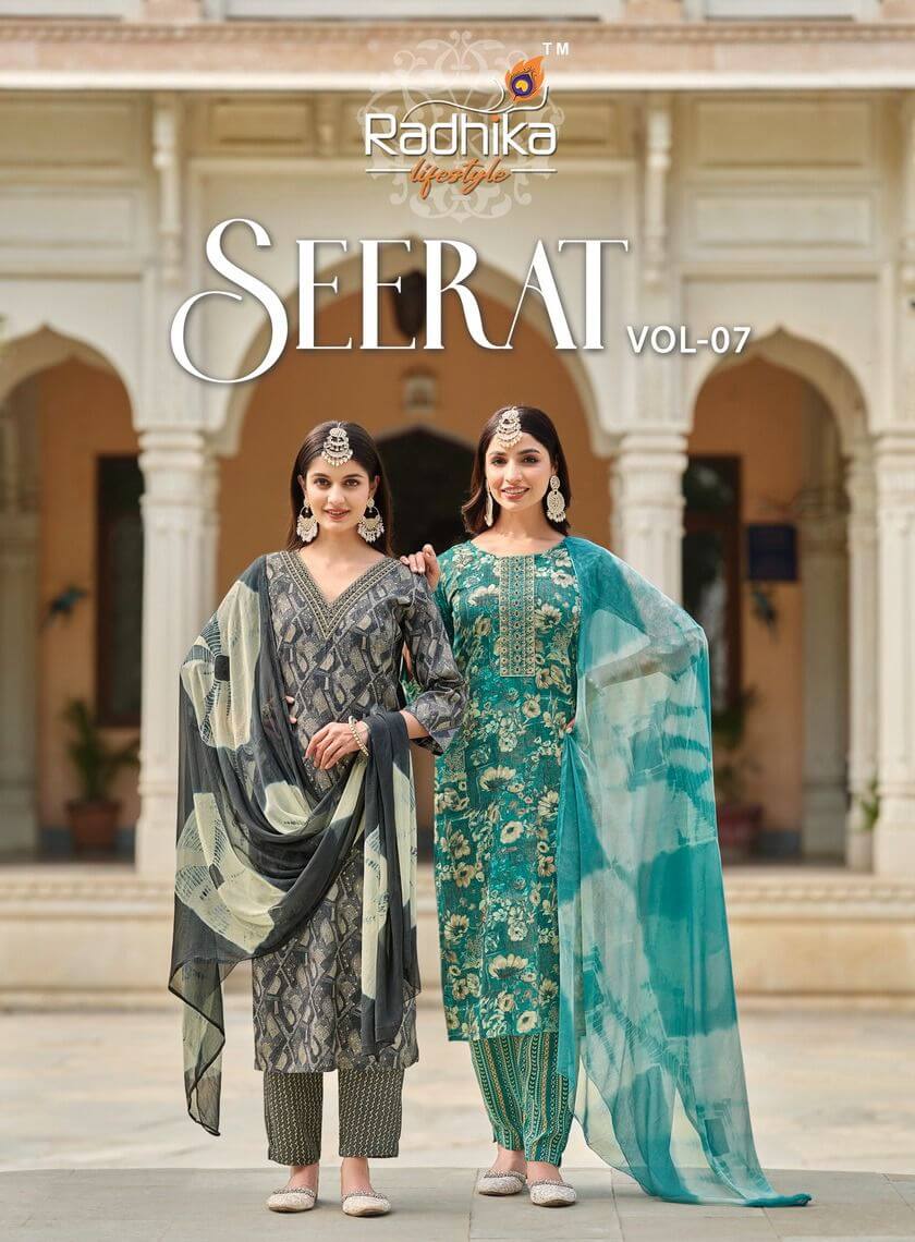 Radhika Lifestyle Seerat Vol 7 Readymade Dress Catalog collection 1